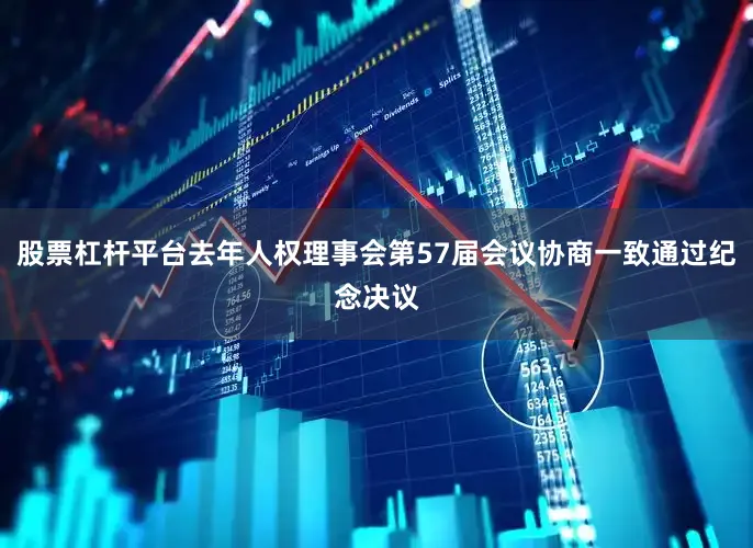 股票杠杆平台去年人权理事会第57届会议协商一致通过纪念决议